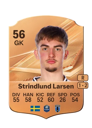 Strindlund Larsen - 56 - Rare EA FC 27 card