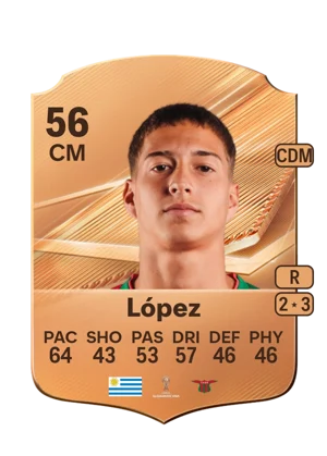 López - 56 - Rare EA FC 27 card
