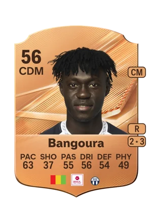 Bangoura - 56 - Rare EA FC 27 card