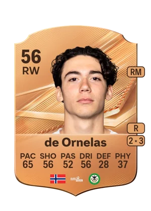 de Ornelas - 56 - Rare EA FC 27 card