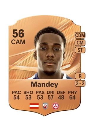 Mandey - 56 - Rare EA FC 27 card