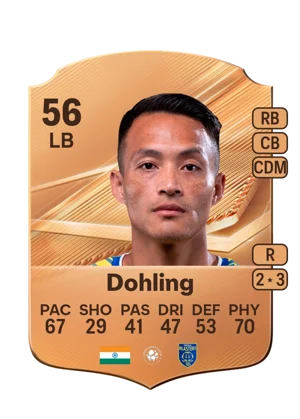 Dohling - 56 - Rare EA FC 27 card