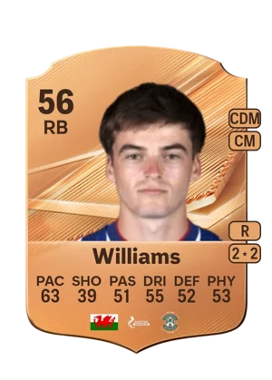 Williams - 56 - Rare EA FC 27 card