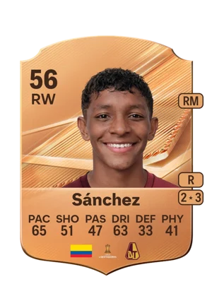 Sánchez - 56 - Rare EA FC 27 card