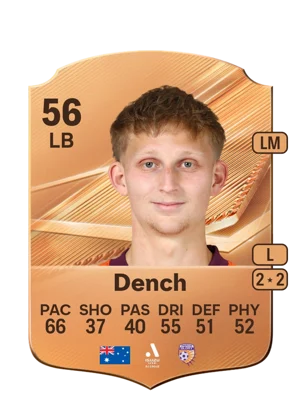 Dench - 56 - Rare EA FC 27 card