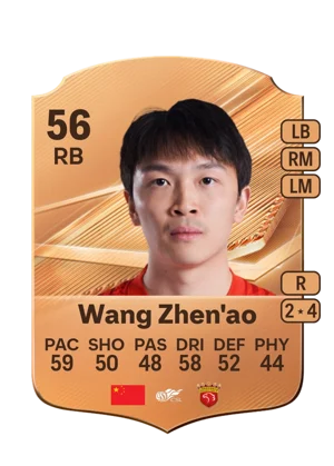 Wang Zhen'ao - 56 - Rare EA FC 27 card