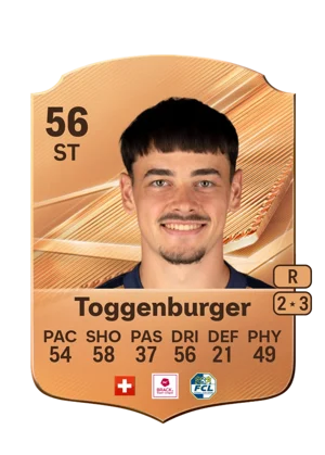 Toggenburger - 56 - Rare EA FC 27 card