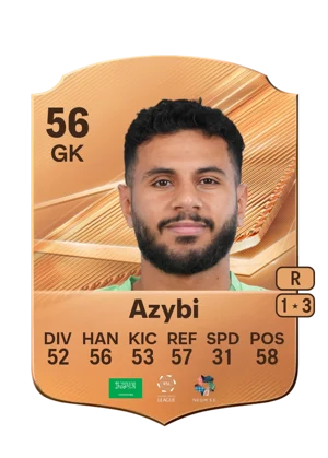 Azybi - 56 - Rare EA FC 27 card