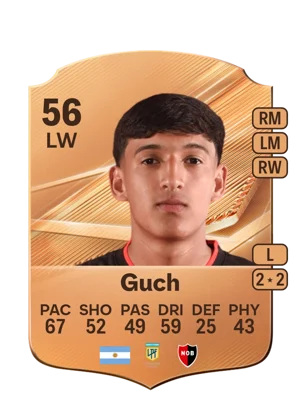 Guch - 56 - Rare EA FC 27 card