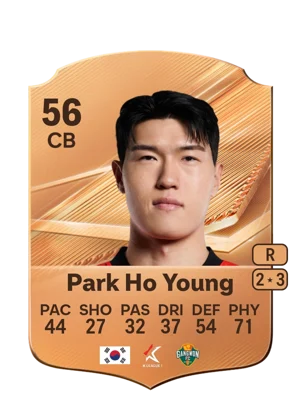 Park Ho Young - 56 - Rare EA FC 27 card