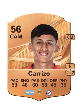 Carrizo - 56 - Rare EA FC 27 card