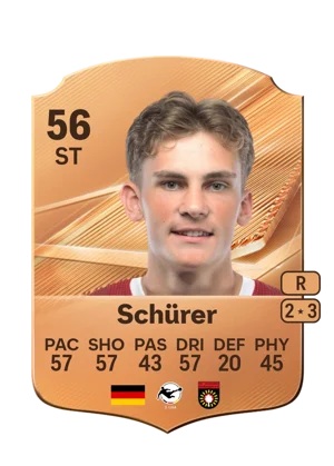 Schürer - 56 - Rare EA FC 27 card