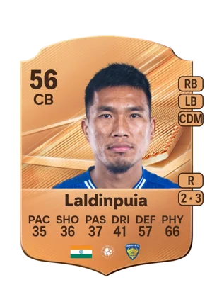 Laldinpuia - 56 - Rare EA FC 27 card