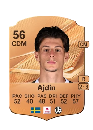 Ajdin - 56 - Rare EA FC 27 card