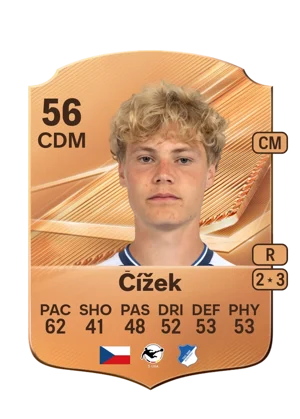 Čížek - 56 - Rare EA FC 27 card