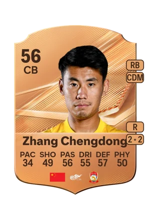 Zhang Chengdong - 56 - Rare EA FC 27 card