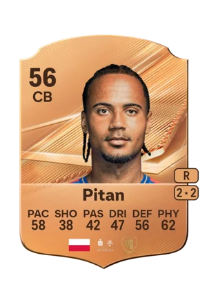 Pitan - 56 - Rare EA FC 27 card
