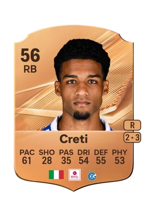 Creti - 56 - Rare EA FC 27 card