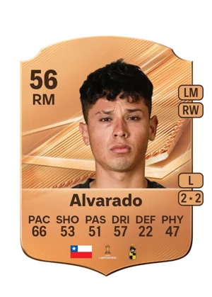 Alvarado - 56 - Rare EA FC 27 card
