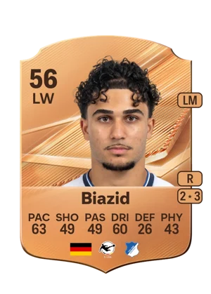 Biazid - 56 - Rare EA FC 27 card