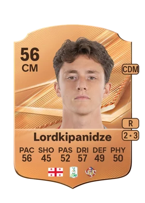 Lordkipanidze - 56 - Rare EA FC 27 card