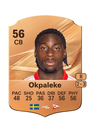 Okpaleke - 56 - Rare EA FC 27 card