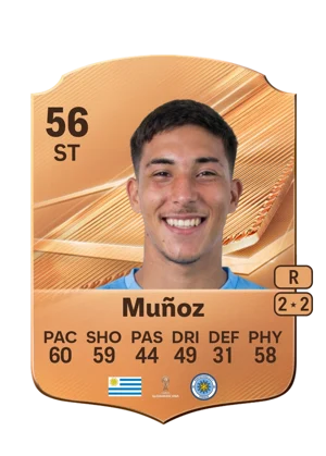 Muñoz - 56 - Rare EA FC 27 card