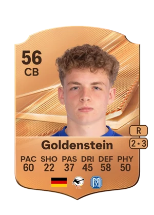 Goldenstein - 56 - Rare EA FC 27 card