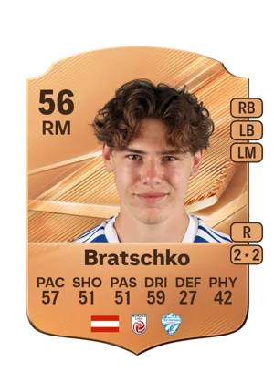 Bratschko - 56 - Rare EA FC 27 card
