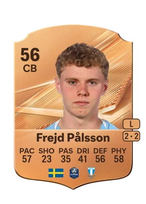 Frejd Pålsson - 56 - Rare EA FC 27 card