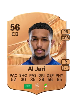 Al Jari - 56 - Rare EA FC 27 card