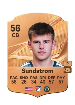 Sundstrom - 56 - Rare EA FC 27 card