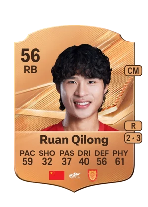 Ruan Qilong - 56 - Rare EA FC 27 card