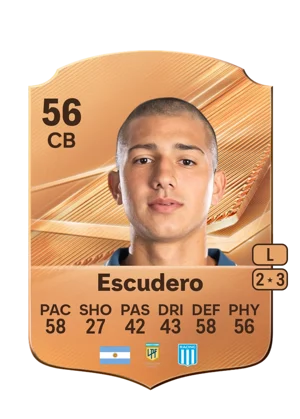 Escudero - 56 - Rare EA FC 27 card