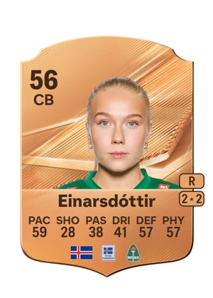 Einarsdóttir - 56 - Rare EA FC 27 card