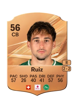 Ruiz - 56 - Rare EA FC 27 card