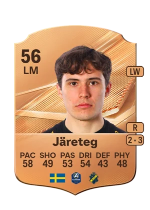 Järeteg - 56 - Rare EA FC 27 card
