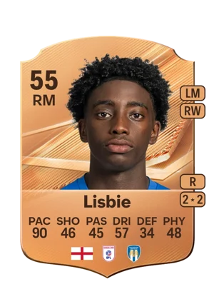 Lisbie - 55 - Rare EA FC 27 card