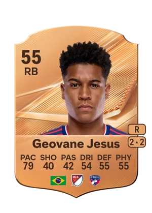 Geovane Jesus - 55 - Rare EA FC 27 card