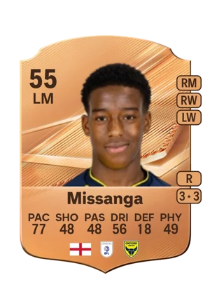 Missanga - 55 - Rare EA FC 27 card