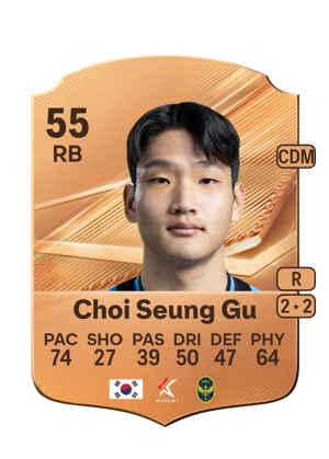 Choi Seung Gu - 55 - Rare EA FC 27 card