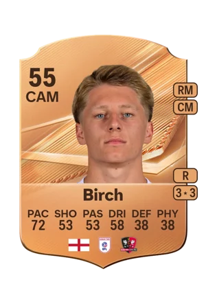 Birch - 55 - Rare EA FC 27 card