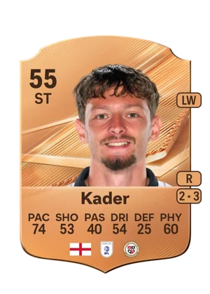 Kader - 55 - Rare EA FC 27 card