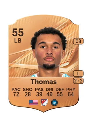 Thomas - 55 - Rare EA FC 27 card