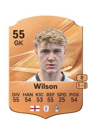 Wilson - 55 - Rare EA FC 27 card