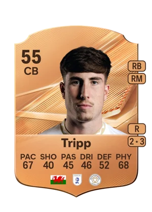 Tripp - 55 - Rare EA FC 27 card