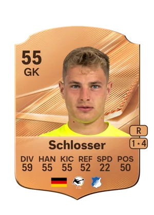 Schlosser - 55 - Rare EA FC 27 card