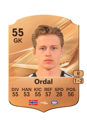 Ordal - 55 - Rare EA FC 27 card