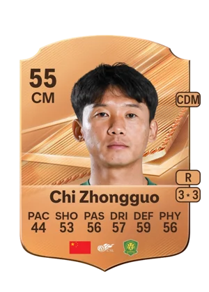 Chi Zhongguo - 55 - Rare EA FC 27 card