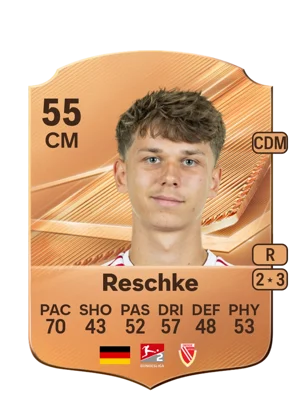 Reschke - 55 - Rare EA FC 27 card